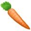 Emoji carota U+1F955