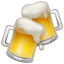 Boccali di birra Emoji U+1F37B