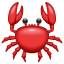 Granchio Emoji U+1F980