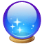 Sfera di cristallo Emoji U+1F52E