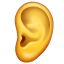 Orecchio Emoji U+1F442