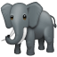 Elefante Whatsapp U+1F418