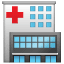 Ospedale Emoji U+1F3E5