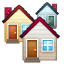 Complesso residenziale Emoji U+1F3D8