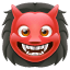 Emoji orco U+1F479