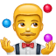 Giocoliere Emoji U+1F939