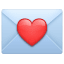 Lettera con cuore U+1F48C