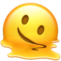 Emoji della faccia che si scioglie U+1FAE0