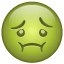 Emoji verde che vomita U+1F922