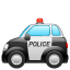 Auto della polizia Emoji U+1F693