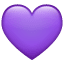 Cuore viola U+1F49C