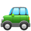 Auto verde Emoji U+1F699