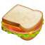 Sandwich Smiley U+1F96A