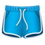 Pantaloncini emoji U+1FA73