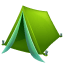 Tenda Emoji U+26FA