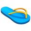 Smiley flip-flop U+1FA74