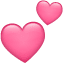 Due cuori Emoji U+1F495