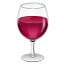 Calice di vino Emoji U+1F377